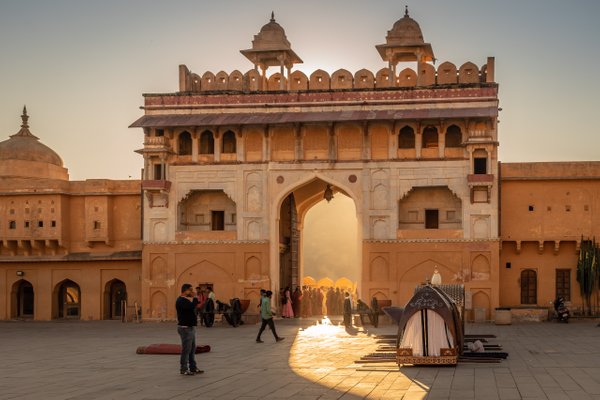 Amber Fort, Jaipur at sunrise