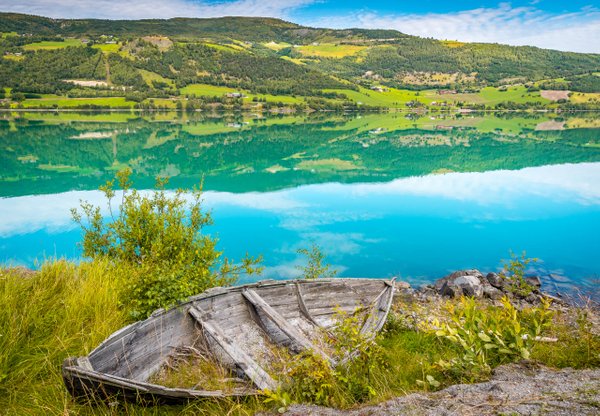 Boat in Norway