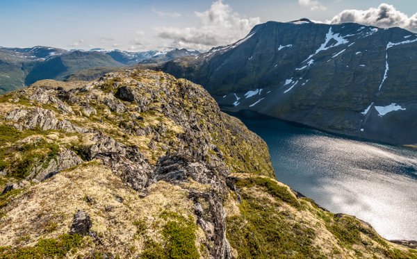 Landscape near Geiranger, Norway