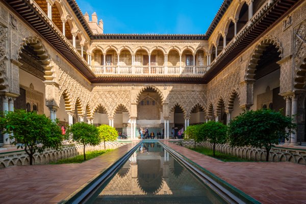 Real Alcázar in Sevilla