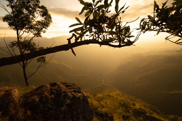 Sunrise at Ella Rock, Sri Lanka