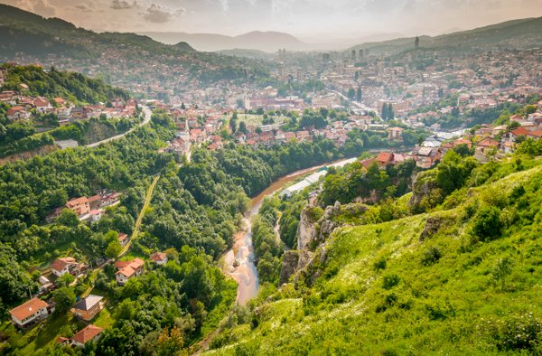 View of Sarajevo, Bosnia and Herzegovina